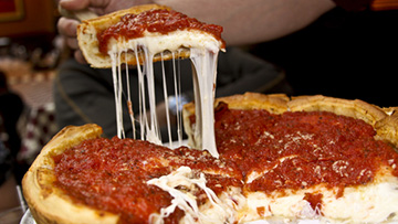 Deep Dish Pizza from Giordano's